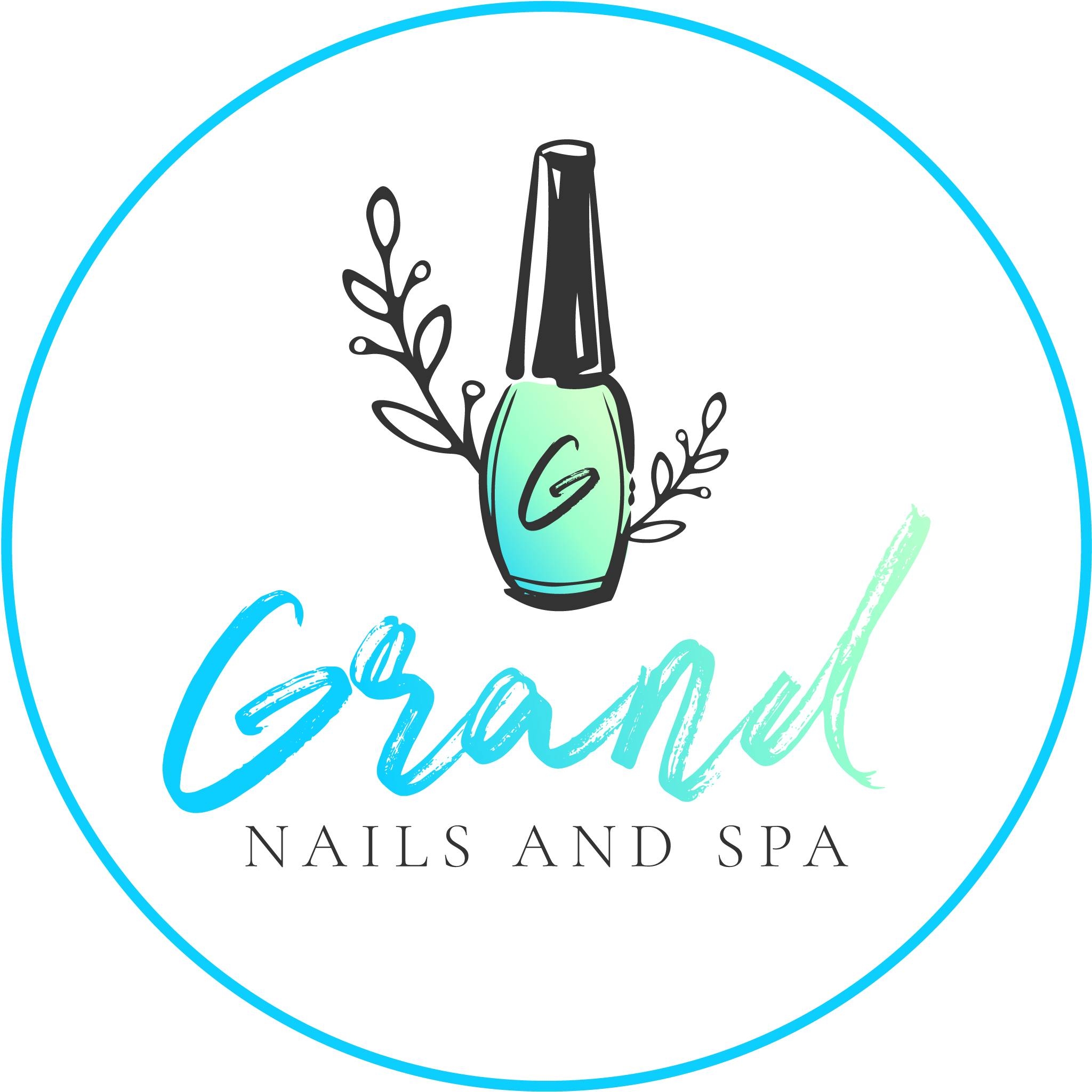 Grand Nails and Spa - Aubrey Logo