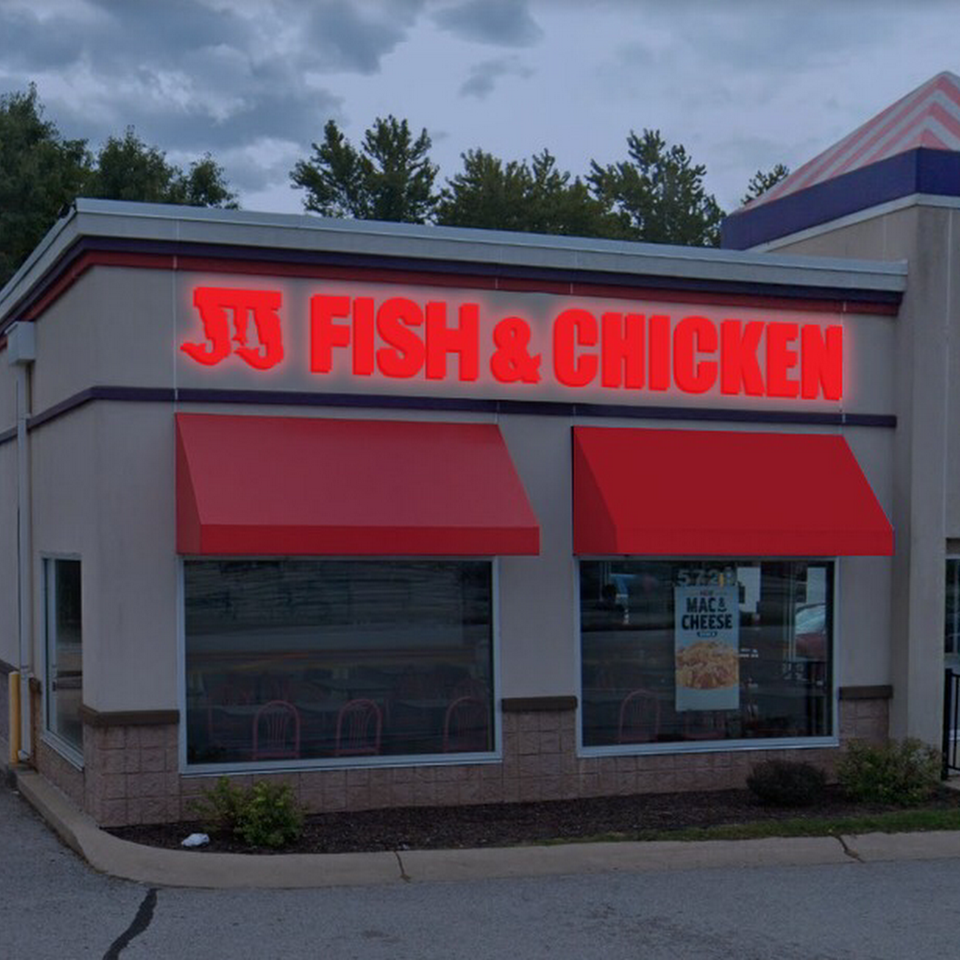 JJ Fish & Chicken -Melton Road Logo