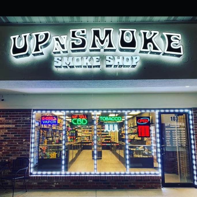 Up N Smoke Alton - Alton Logo