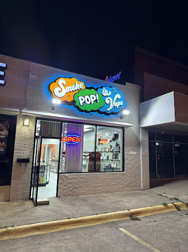 Smoke pop & vape - Dallas Logo