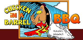 Chicken in A Barrel - Hunting Logo