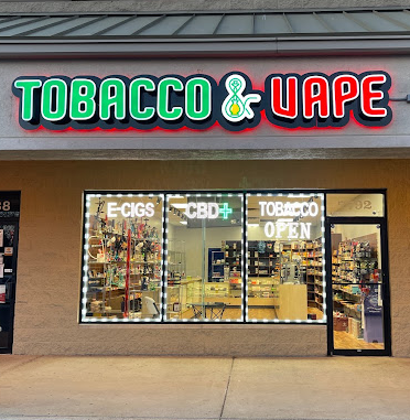 Tobacco & Vape - Hobart Logo