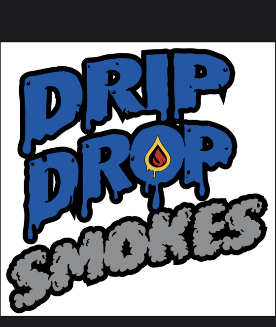 Drip Drop Smokes Vape  Tobacco Logo