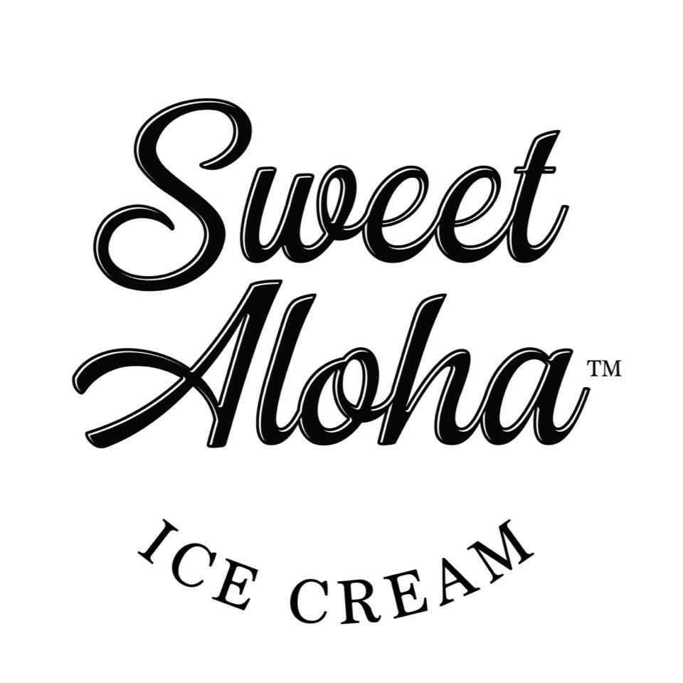 Sweet Aloha Ice Cream Logo