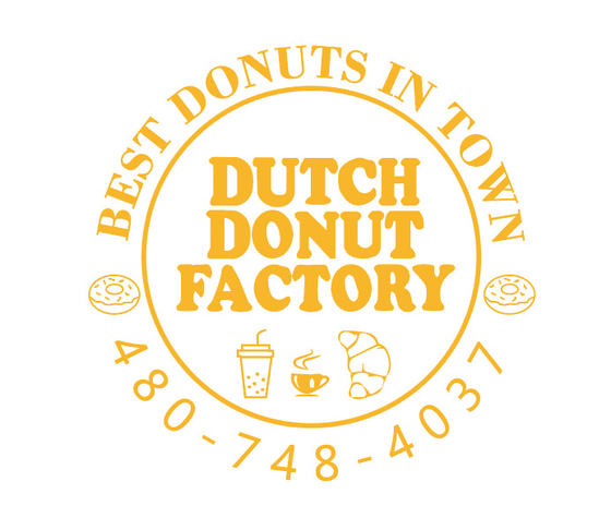 Dutch Donut Factory - Mesa Logo
