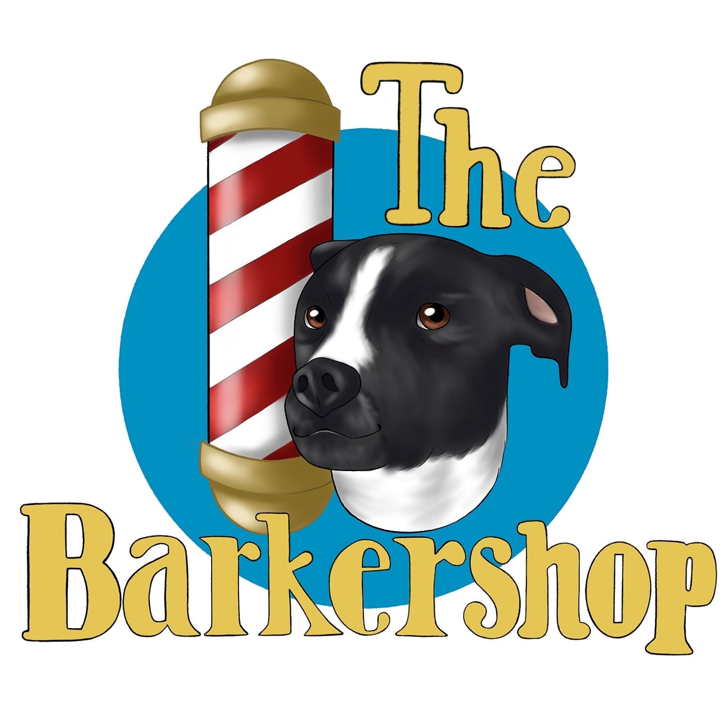 The Barkershop - Stafford Logo