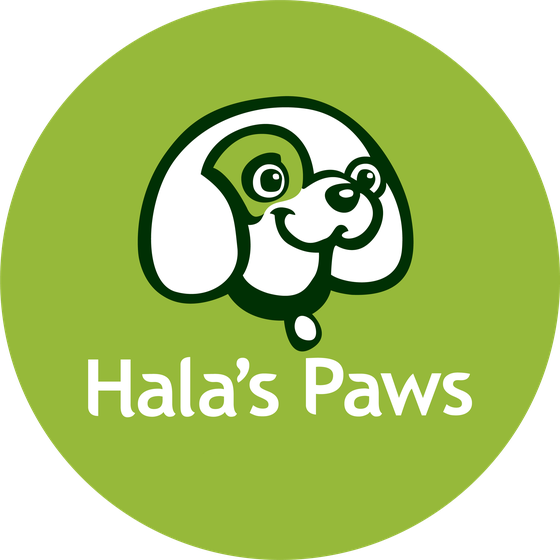 Hala's Paws Logo