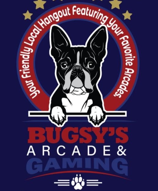 Bugsy's Arcade and Gaming Logo
