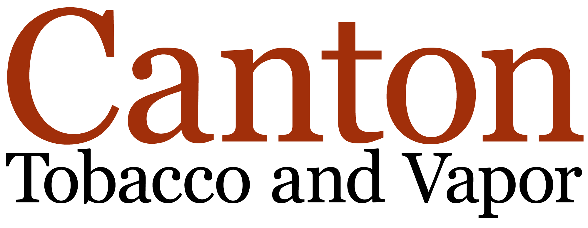 Canton Tobacco and Vapor Cigar Logo