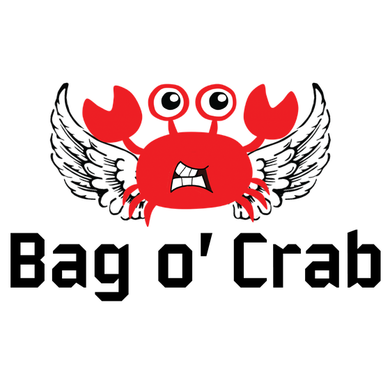 Bag o' Crabs Merced Logo