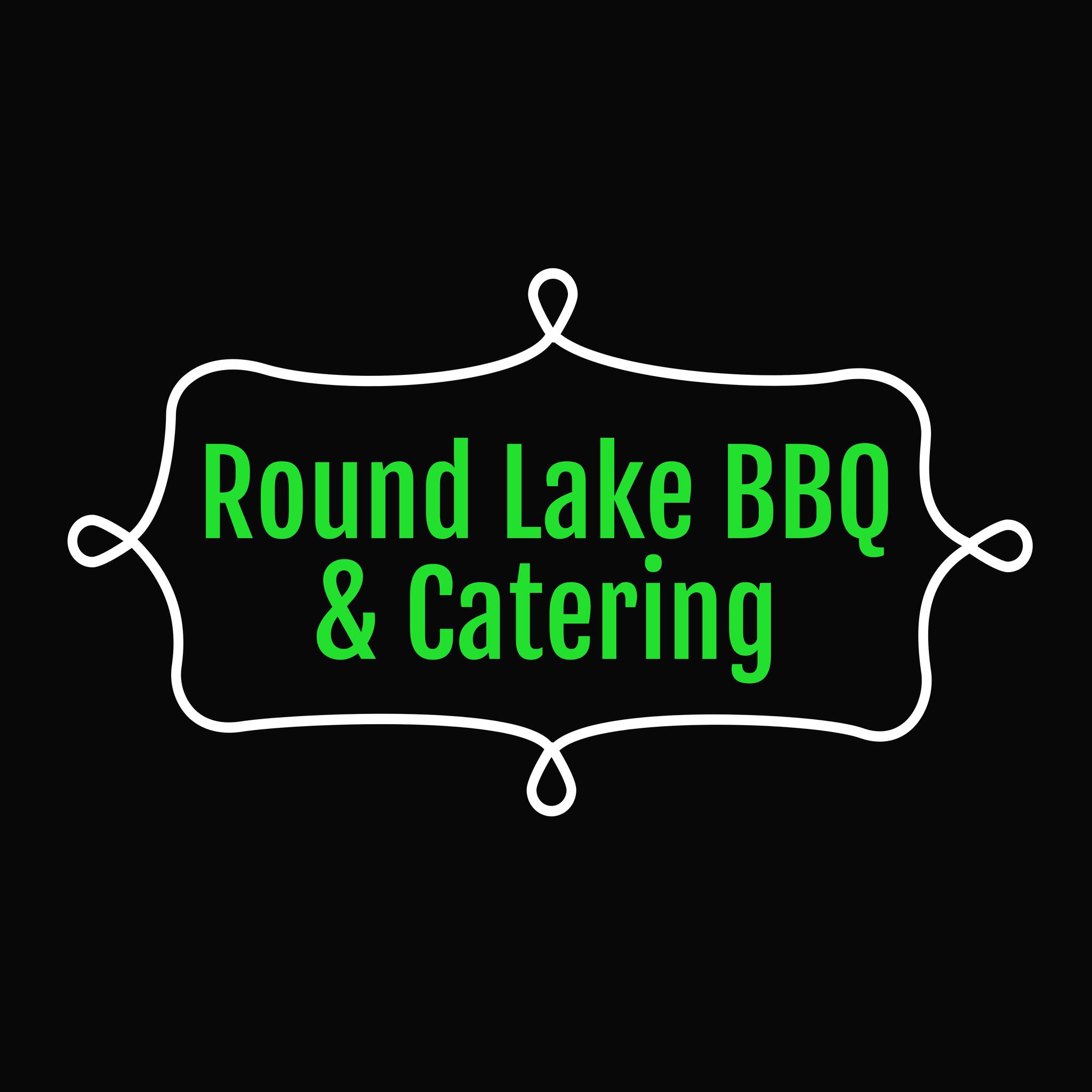 Round Lake BBQ and Catering Logo