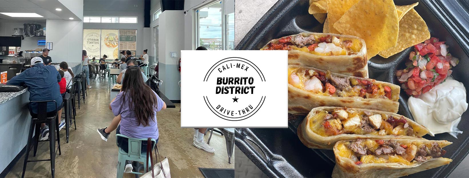 Burrito District - Spring Logo