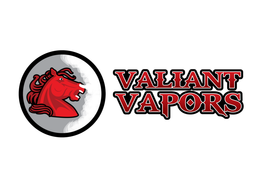 Valiant vapors - Greensboro Logo
