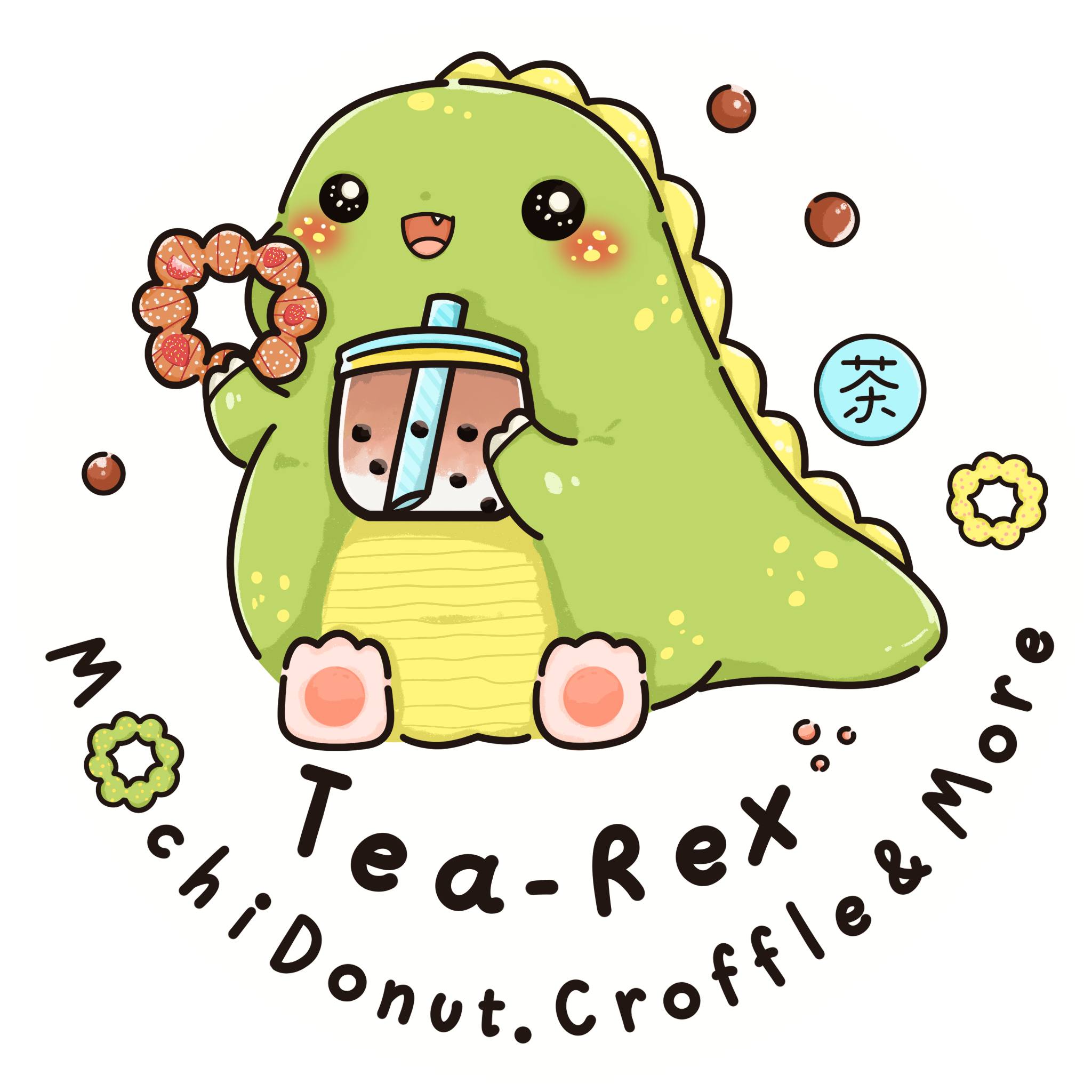 Tea-Rex NC - Burlington Logo