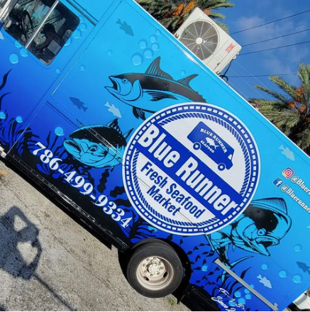 Blue Runner Seafood  Logo