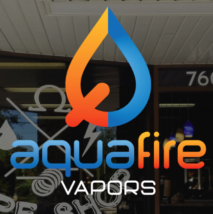 AquaFire Vapors - Sarasota Logo