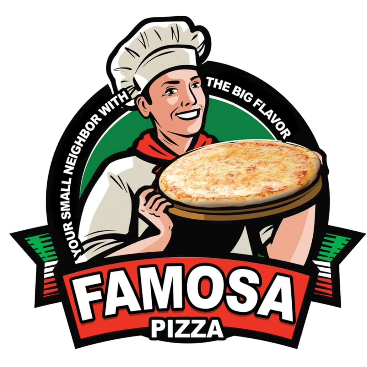 Famosa Pizza - Bronx Logo