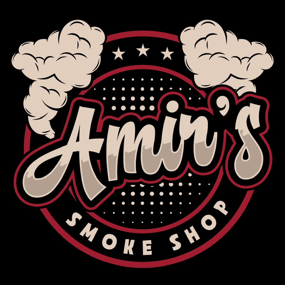 Amir's Smoke Shop - Davenport Logo