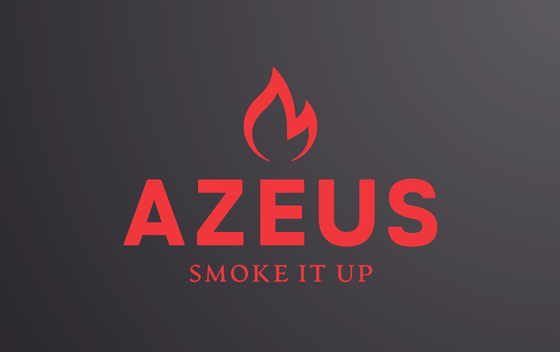 Azeus Smoke  Vape/Cigars Green Logo