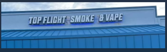 Top Flight Smoke & Vape Logo
