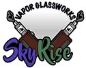 Sky Rise Smoke Shop - Garland Logo