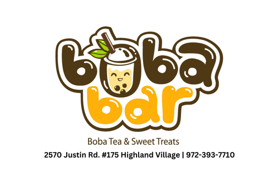 Boba Bar - Highland Village Logo