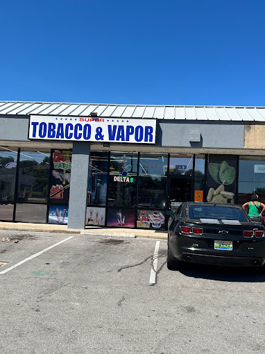 Super Tobacco, Hookah, Vape Logo