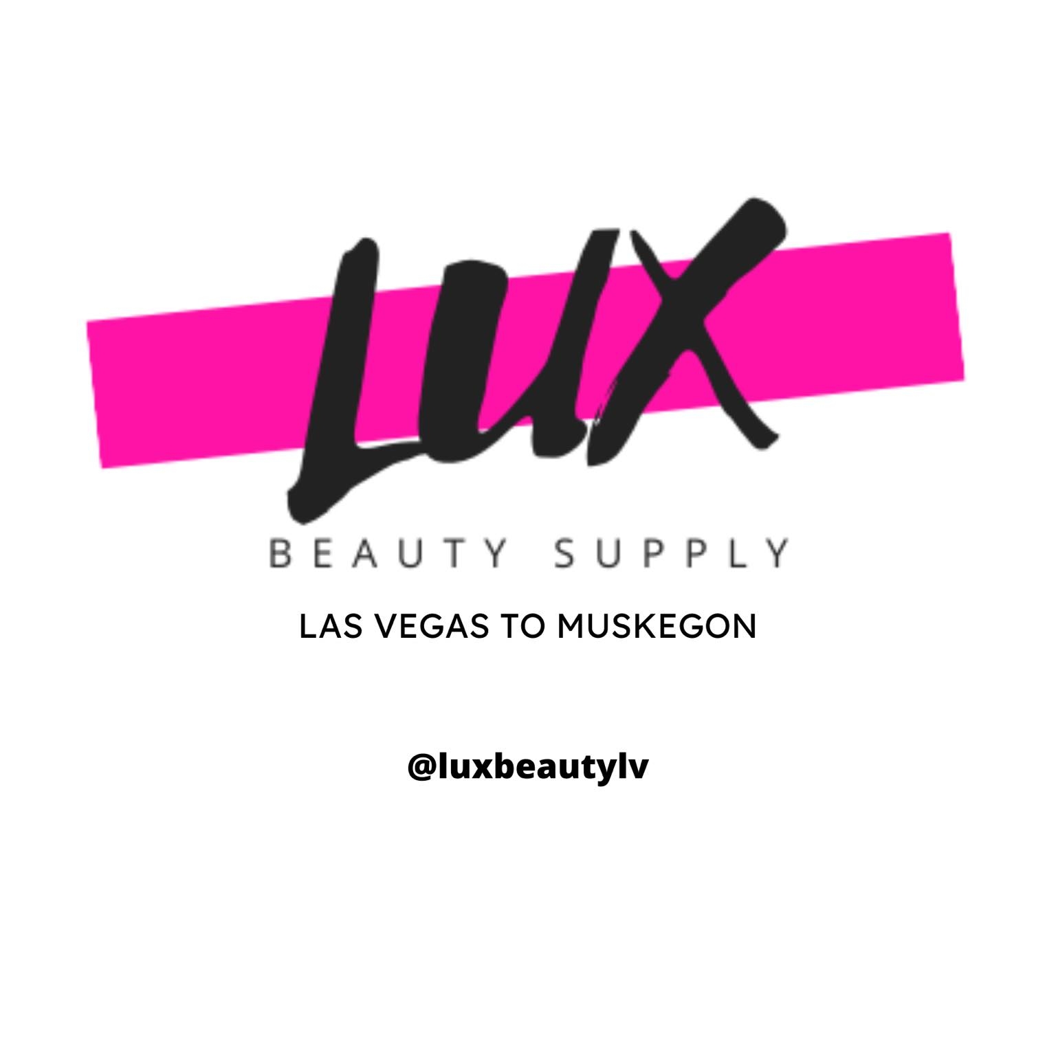 Lux Beauty Supply - Muskegon Logo