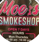 Moe's Smoke Shop Logo