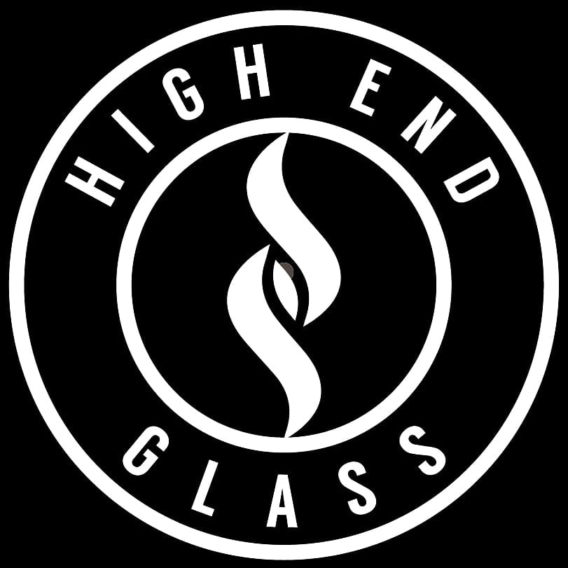 High End Glass Tobacco -Dakota Logo