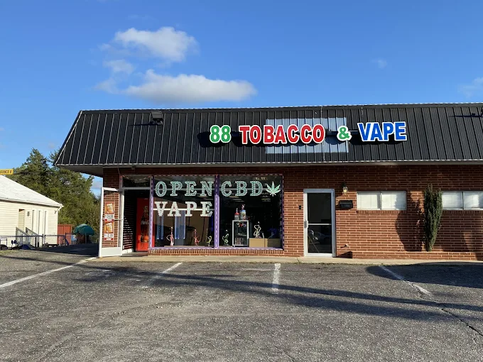 88 Tobacco & Vape  Logo