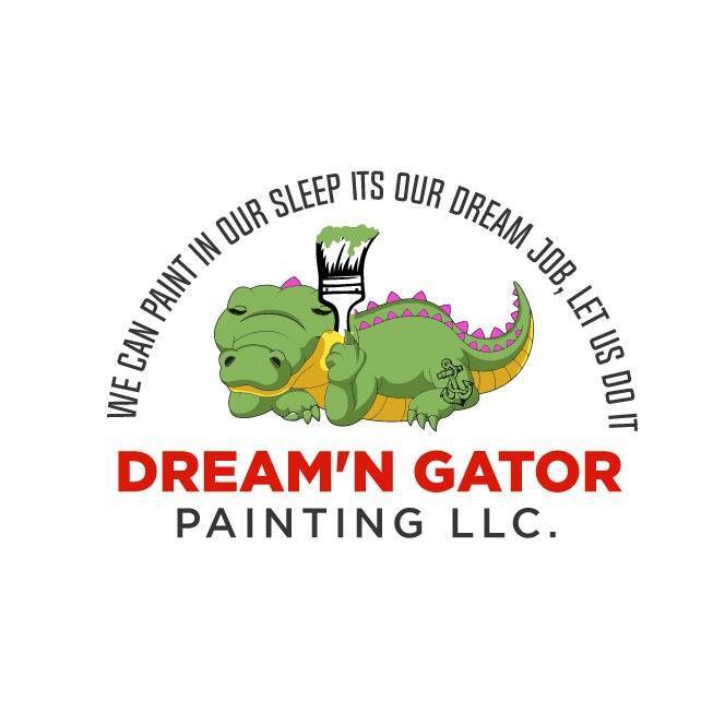 Dream n Gator Contractor Paint Logo