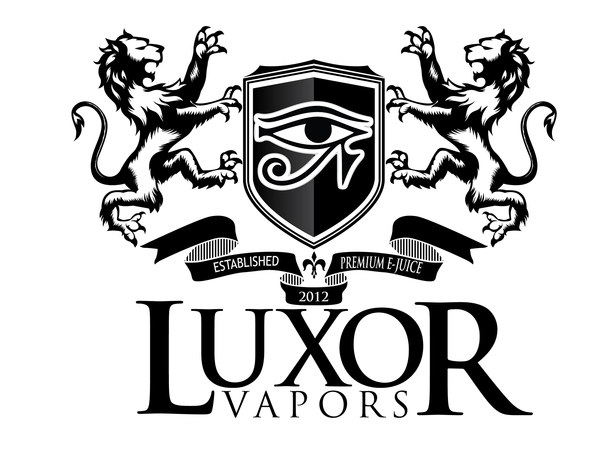 Luxor Vapors - Arlington Logo
