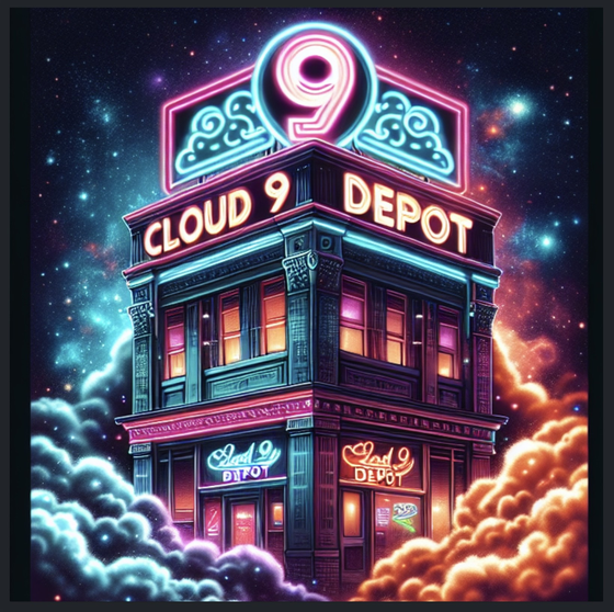 Cloud 9 Depot - Akron Logo