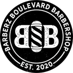 Barberz Blvd Barbershop Logo