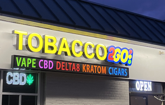 Tobacco 2 Go - Newtown Square Logo