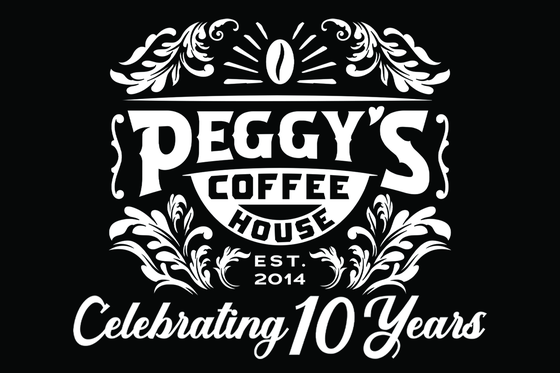 Peggy's Coffee House - Temple Logo