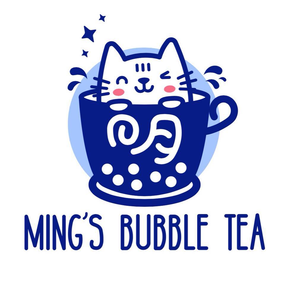 Ming's Bubble Tea - Hudson Logo
