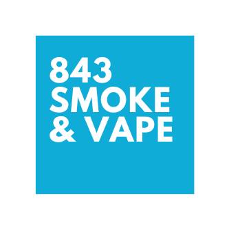 843 Smoke and Vape Logo