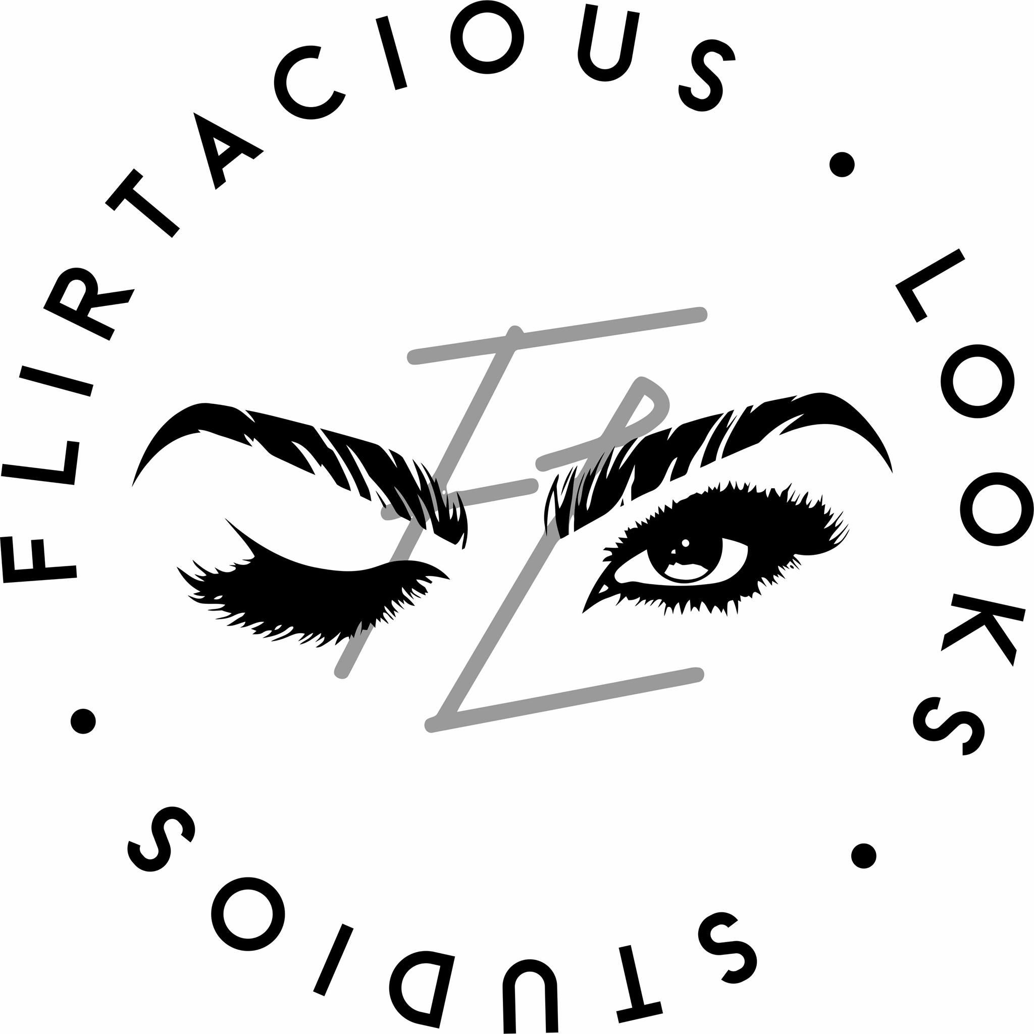 Flirtacious Looks® Studios Logo
