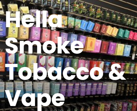 Hella smoke tobacco & vape Logo