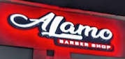 Alamo Barber Shop Logo