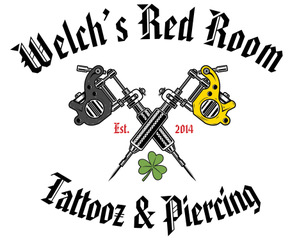 Welch Red Room Tattooz  Logo