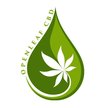 Open Leaf CBD North Augusta Logo