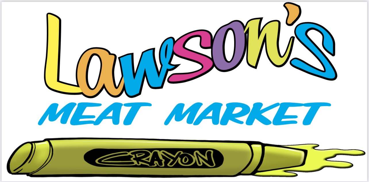 Lawson's Meat Market - Spring Logo