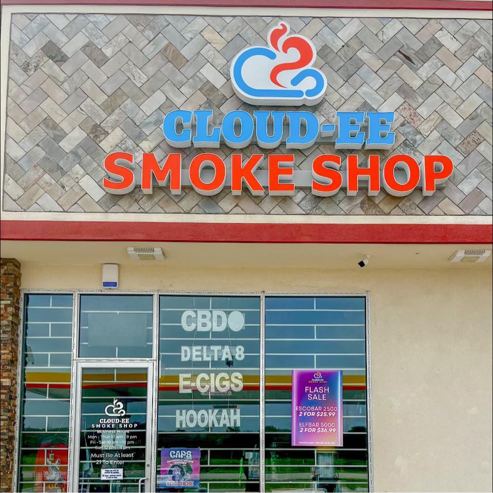 Cloud-ee Smoke Shop Logo