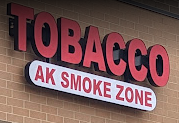 Tobacco AK Smoke Zone - Lino Logo