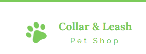 Collar & Leash Pet Shop Logo