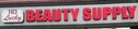 110 lucky beauty supply Logo