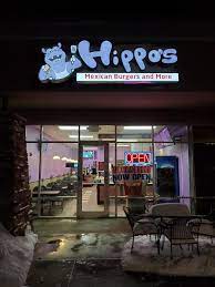 Hippos Mexican Burgers & More Logo